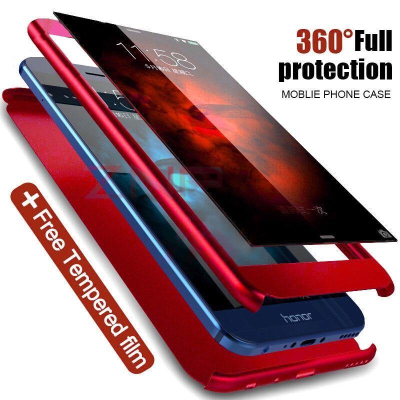 Planet Gates Pink / For Huawei Y5 2017 ZNP 360 Protection Case For Huawei Y5 Y6 Y7 2017 2018 Full Cover Phone Case For Huawei Y7 Y6 Prime Huawei Y7 Y6 Cases With Glass