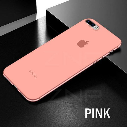 Planet Gates Pink / For I6 6s ZNP Ultra Thin Matte Phone Case For iPhone 6 6s 7 8 Plus 0.26mm Slim Full Cover Cases For iPhone X 8 7 Plus 6 6s Case Shell P30