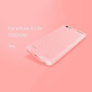 Planet Gates Pink for iphone 6 6s / China Baseus Power Case For iphone 6s plus 2500/3650mAh Magnetic Portable Power Bank Charger Case For iphone 6s External Spare Battery