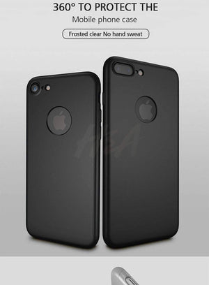 Planet Gates Pink / For iPhone 6 6s H&A Luxury 360 Degree Protection Full Cover Phone Case For iPhone 7 8 5 S SE Anti-knock Cover For iPhone 6 s 7 8 Plus Case Glass