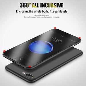 H&A Ultra-Thin Matte Phone Case For iPhone 7 8 6 6s Plus Hard PC Transparent Cover For iPhone 8 7 Plus Protective Case Shell - Planet Gates