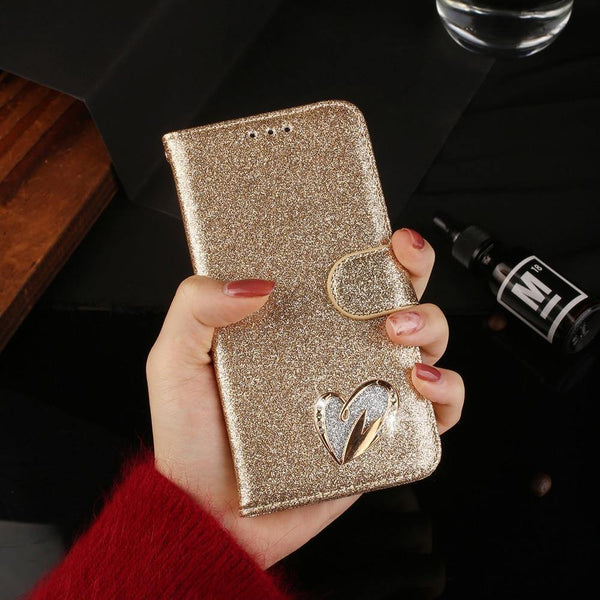 Planet Gates Pink / for iphone 6 6s Leather Cover Diamond Rhinestone Case For iPhone X XS Max XR Case Flip Wallet iphone 6 6S 7 8 Plus Phone Case