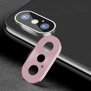 Planet Gates Pink / For iPhone 7 ZNP Full Cover Phone Camera Protective Film For iPhone X XS Max XR Phone Camera Screen Protector Case For iPhone 7 8 Plus