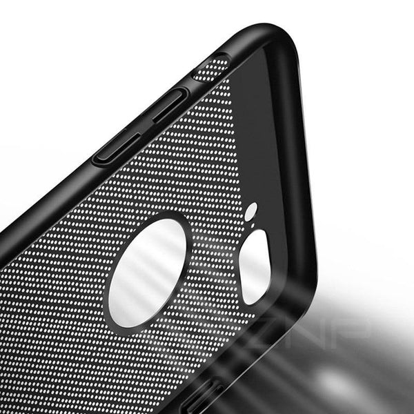 Planet Gates Pink / For iPhone 7 ZNP Heat dissipation Phone Case For iPhone 7 8 Plus Cases Full Cover For iPhone 8 7 Plus 7Plus Cover Hard Back PC Protect Shell