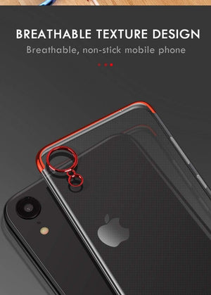 Planet Gates Pink / For iphone X ZNP Luxury Slim Silicone Cover Case For iPhone X XS Max XR Cases Soft TPU Plating Phone Case For iPhone X XR XS Max Case Shell