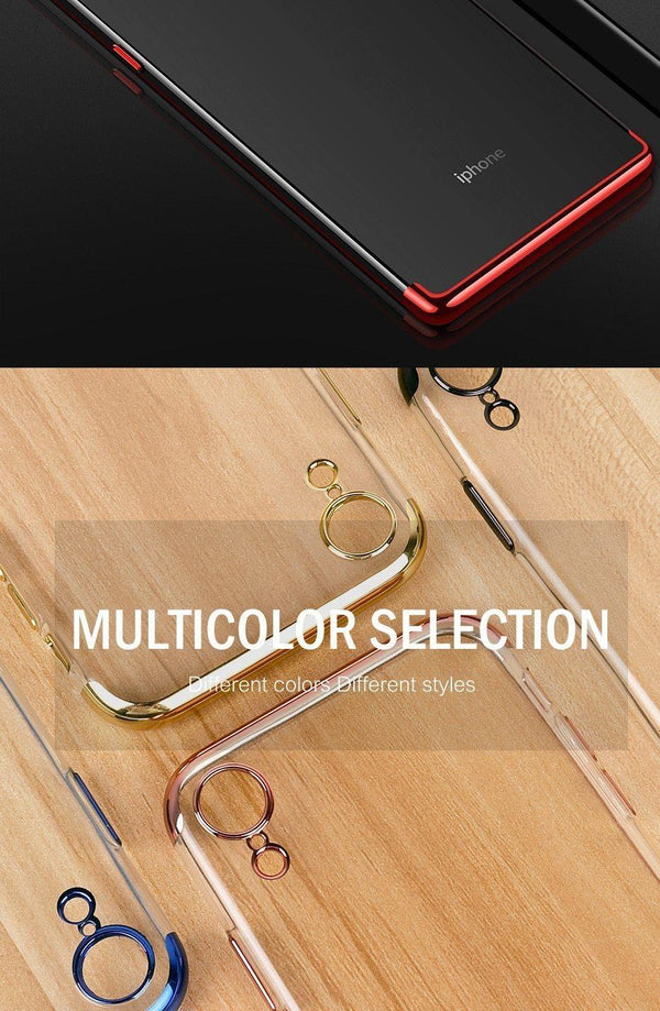 Planet Gates Pink / For iphone X ZNP Luxury Slim Silicone Cover Case For iPhone X XS Max XR Cases Soft TPU Plating Phone Case For iPhone X XR XS Max Case Shell
