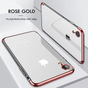 Planet Gates Pink / For iphone X ZNP Luxury Slim Silicone Cover Case For iPhone X XS Max XR Cases Soft TPU Plating Phone Case For iPhone X XR XS Max Case Shell