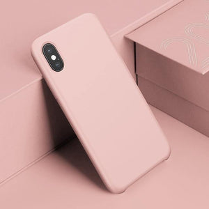 Planet Gates Pink / For iPhone XS Baseus Phone Case For iPhone XS Max XR Capinhas Luxury Liquid Silicone Cover For iPhoneXS Max iPhone XSMax XR Funda Bumper Coque
