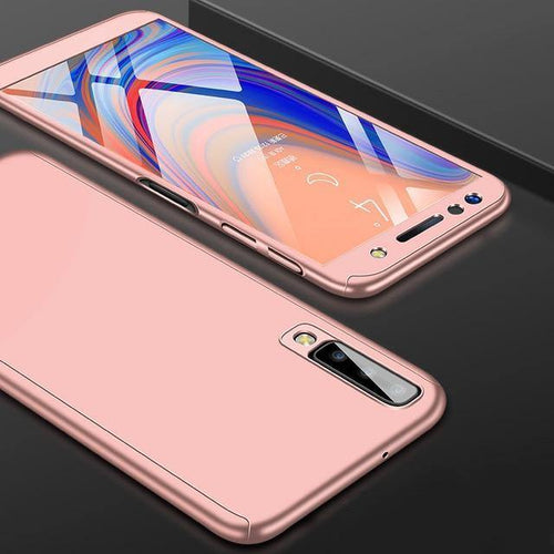 Planet Gates Pink / For J7 2016 ZNP 360 Full Cover Case For Samsung Galaxy A3 A5 A7 J5 J7 Protective Phone Case For Samsung A6 A8 Plus 2018 Cases With Glass
