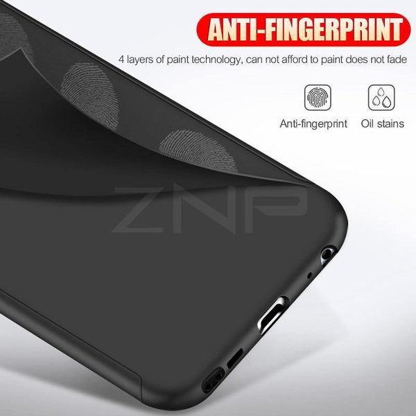 Planet Gates Pink / For P10 ZNP Luxury 360 Degree Phone Case For Huawei P10 Plus P20 Pro Hard PC Full Cover For Huawei P20 P10 Lite Case With Tempered Glass