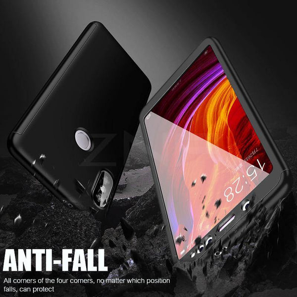 Planet Gates Pink / For Redmi 4X ZNP 360 Protective Full Cover Phone Case For Xiaomi Redmi Note 5 6 Pro 5A S2 4X Case For Redmi 5A 6A 6 Pro 5 Plus With Glass