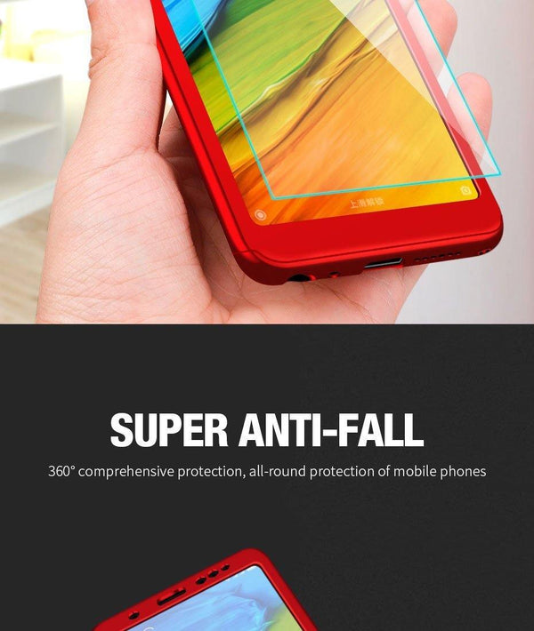 Planet Gates Pink / For Redmi 4X ZNP Luxury Full Cover Case For Xiaomi Redmi Note 5 6 Pro Redmi Note 7 5A Case With Glass For Redmi 4X 6A 6 Pro 5 Plus Phone Case