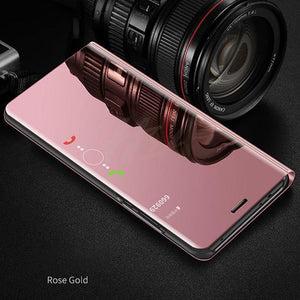 Planet Gates Pink / For Redmi 5 H&A Smart Mirror Flip Stand Phone Case For Xiaomi Mi 6X 6 8 SE A1 Note 3 Cover For For Redmi 4A Note 4 4X 6 5A 5 Plus Stand Case