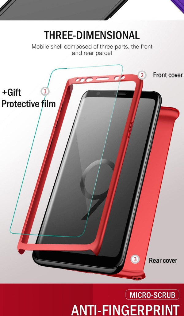 Planet Gates Pink / For S7 ZNP Luxury 360 Full Protection Cover Cases For Samsung Galaxy S9 S8 Plus Note 9 8 S7 Edge Phone Case For Samsung S7 S8 S9 Case