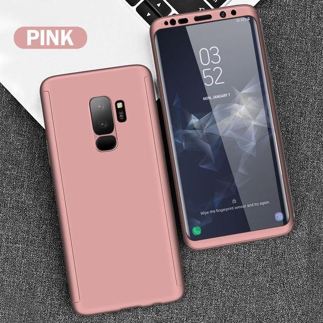 Planet Gates Pink / For S7 ZNP Shockproof 360 Degree Cases For Samsung Galaxy Note 9 8 S9 S8 S10 Plus Case Phone Cover For Samsung S7 Edge S9 S8 S10 Case