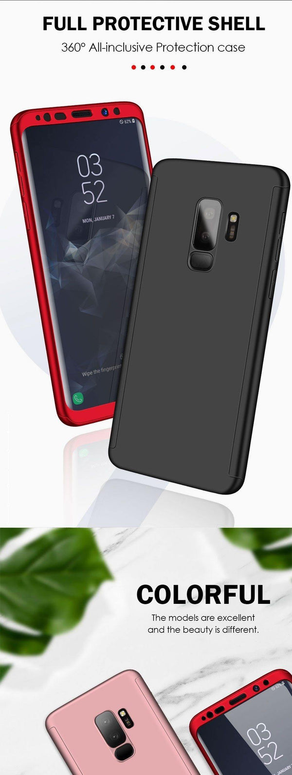 Planet Gates Pink / For S7 ZNP Shockproof 360 Degree Cases For Samsung Galaxy Note 9 8 S9 S8 S10 Plus Case Phone Cover For Samsung S7 Edge S9 S8 S10 Case