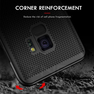 Planet Gates Pink / For S7 ZNP Ultra Slim Grid Heat Dissipate Phone Case For Samsung Galaxy S9 S8 Plus Note 9 8 Back Cover Case For Samsung S7 S6 Edge Case