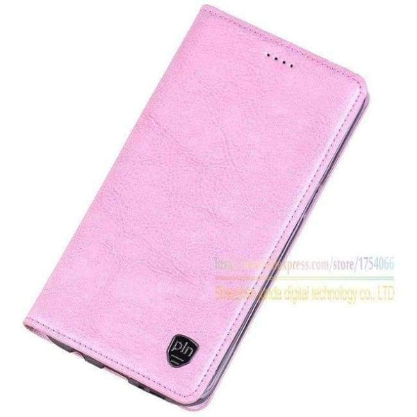 Planet Gates Pink / Genuine Leather Leather Magnetic Stand Flip Cover For Asus Zenfone Max ZC550KL 5.5'' Brand Luxury Mobile Phone Cases