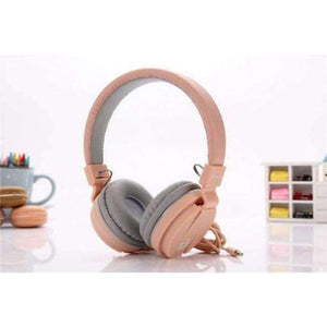 Planet Gates Pink Headphones Candy Color Foldable Kids Headset with Mic Earphone for Mp3 Smartphone Girl Children Xiaomi