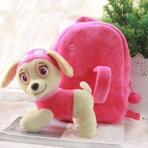 Planet Gates pink Kids Bag For Girls Cute Plush Dog Backpacks For Boys Preschool Bags Baby Toddler Backpack Kindergarten SchoolBags For Children