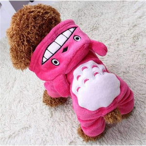 Planet Gates Pink / L Dog Clothes For Small Dogs Soft Winter Pet Clothing For Dog Clothes Winter Chihuahua Clothes Cartoon Pet Outfit 22-23S1