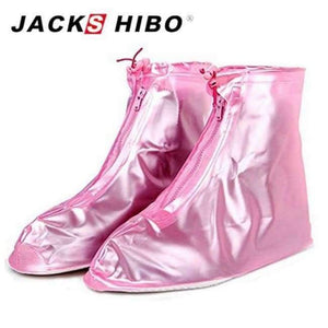 Planet Gates Pink / L JACKSHIBO Reusable Waterproof Overshoes Shoe Covers Shoes Protector Men&Women's&Children Rain Cover for Shoes Accessories