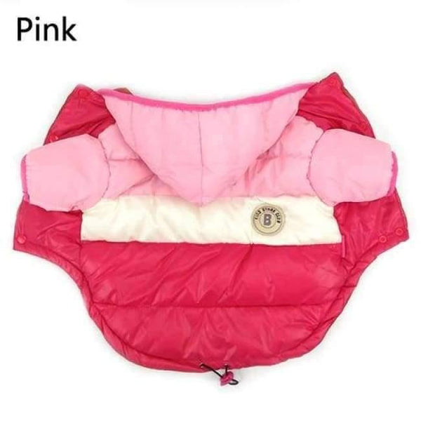 Planet Gates Pink / L Winter Pet Dog Clothes Warm Down Jacket Waterproof Coat S-XXL Hoodies for Chihuahua Small Medium Dogs Puppy PETASIA