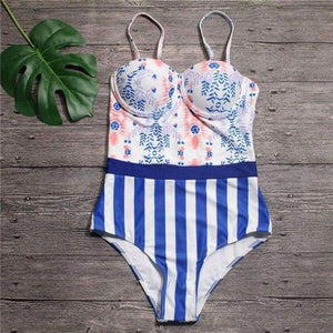 Planet Gates Pink / L Women Summer Swimwear for Women Size 2018 One Piece Sexy Swimsuit Brazil New Arriver Print Pfflook Swimming Suit Beachwear