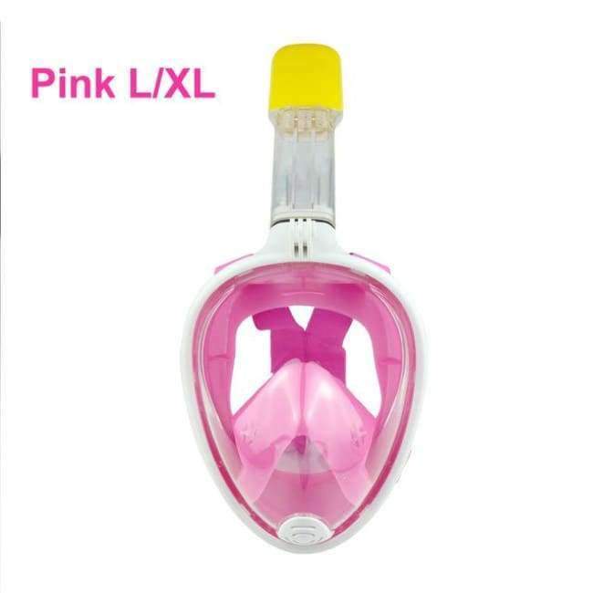 Planet Gates Green  L  XL / China Swimming Underwater Children Adult Diving Mask Full Face Spearfishing Snorkel Mask Silicone Plastic Scuba Mask