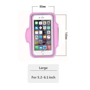 Planet Gates Pink Large Armband Hand Bag Case For iPhone 7 6 Cloth Gym Running Pouch Arm Band For iPhone 7 7s Plus Tiske Mobile Phone Holder Bag