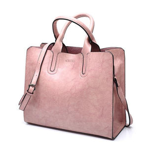 Planet Gates pink Leather Handbags Big Women Bag High Quality Casual Female Bags Trunk Tote Spanish Brand Shoulder Bag Ladies Large Bolsos