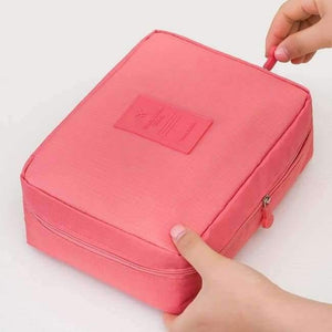 Planet Gates Pink Makeup bag Cosmetic bag Case Make Up Organizer Toiletry Storage Neceser Rushed Floral Nylon Zipper New Travel Wash pouch