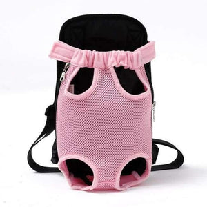 Planet Gates Pink mesh / L Carrier Backpack Mesh Camouflage Outdoor Travel Products Breathable Shoulder Handle Bags for Small Dog Cats Pet Bag