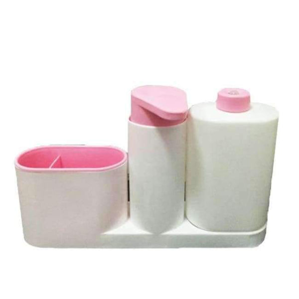 Planet Gates PINK Multifunctional Kitchen Washing Sponge Storage Shelf Sink Detergent Soap Dispenser Storage Rack Organizer Stands KC1675