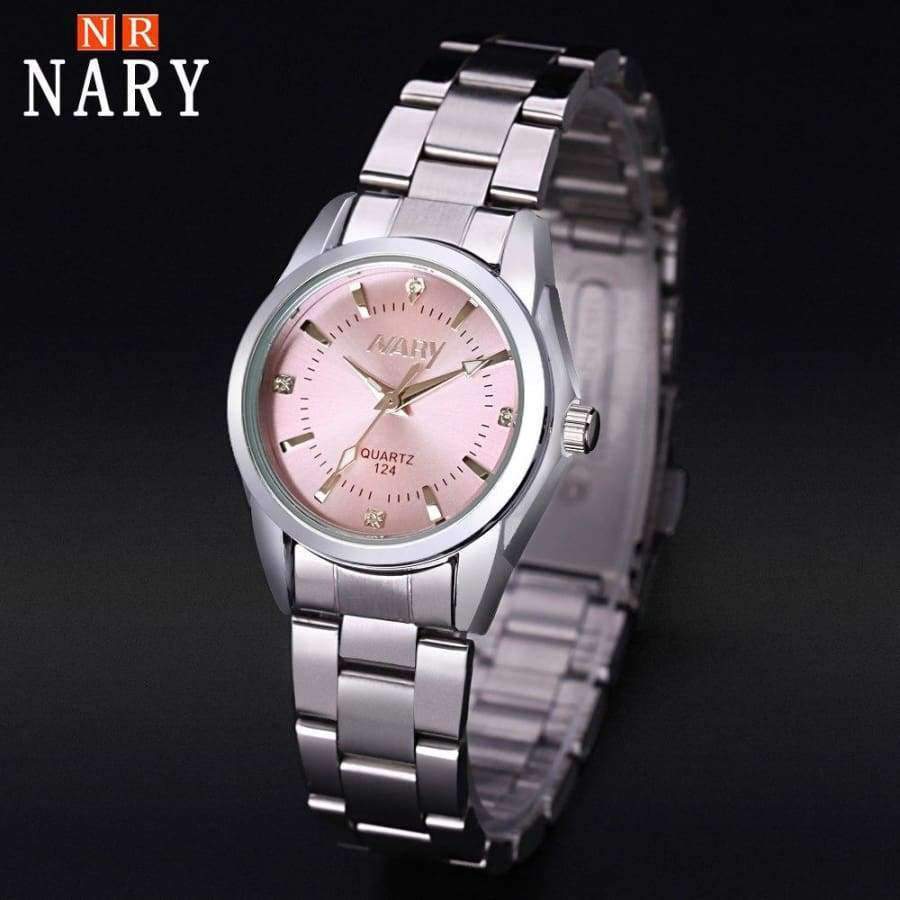 Planet Gates pink NARY New Fashion watch women's Rhinestone quartz watch relogio feminino the women wrist watch dress fashion watch reloj mujer