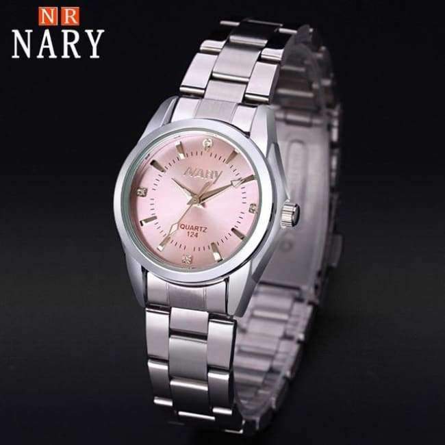 Planet Gates pink NARY New Fashion watch women's Rhinestone quartz watch relogio feminino the women wrist watch dress fashion watch reloj mujer