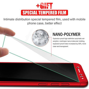 Planet Gates Pink / Note 5A ( 32GB ) H&A H&A Luxury 360 Degree Full Cover Phone Case For Xiaomi Redmi Note 5 5A Screen Protector Cover 4X 4A Note 5 Plus Case Glass
