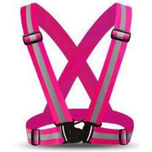 Planet Gates pink / One Size Reflective Safety Vest Strips for Construction Traffic Warehouse Visibility Security Jacket Reflective Strips Work Wear Uniforms