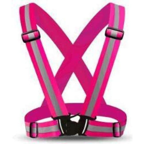 Planet Gates pink / One Size Reflective Safety Vest Strips for Construction Traffic Warehouse Visibility Security Jacket Reflective Strips Work Wear Uniforms