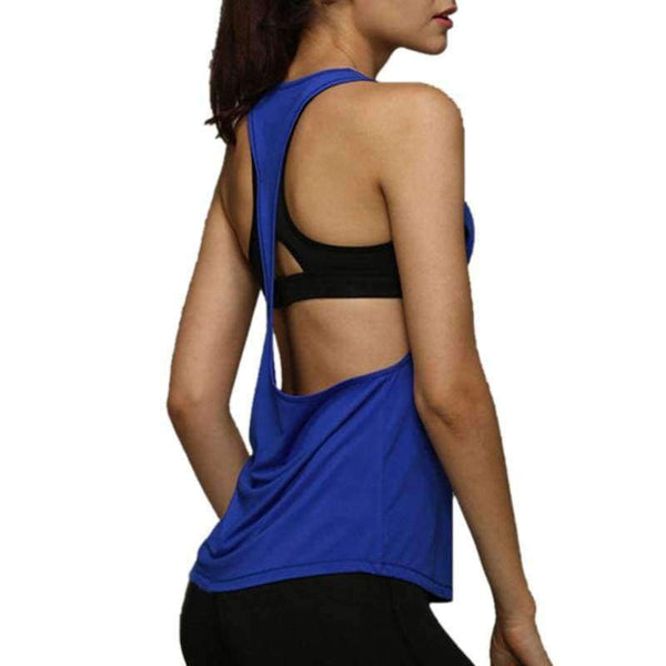 Planet Gates Pink Orange / S Yoga Crop Top Women Sleeveless Backless Running Sports T Shirts Quick Dry Jogging Gym Fitness Tank Top Sportwear