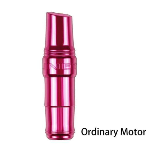 Planet Gates Pink Ordinary motor B2 Tattoo Machine Pen,for Permanent Makeup,Match Needle Cartridges,Standard/Coreless Motor,28mm Grip,158g