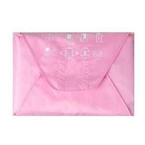 Planet Gates Pink Packing Cubes Oxford Cloth Clothes Travel Bag  Shirt Crease Finishing Fitting Ideal Closet Travel Accessories Organizer