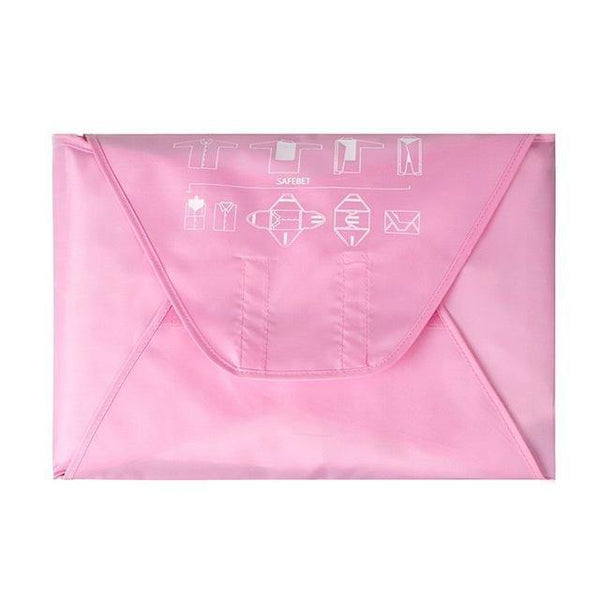 Planet Gates Pink Packing Cubes Oxford Cloth Clothes Travel Bag  Shirt Crease Finishing Fitting Ideal Closet Travel Accessories Organizer