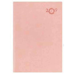 Planet Gates Pink Paperboat 2019 Year Logo Customize Leather Notebook Calendar Office School Supplies Diary Planner A5 Binder Writing Pads