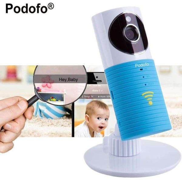 Planet Gates Pink Podofo 720P HD mini wireless wifi baby monitor , ip camera Infant Baby clever dog video Security Two-way TOPS Audio Night Vision