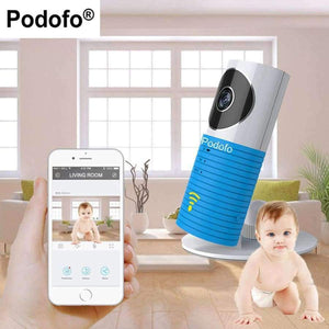 Planet Gates Pink Podofo HD Mini Wireless 720P Wifi Baby Monitor With IP Camera Infant Video Security Two-way Indoor TOPS Audio Night Vision