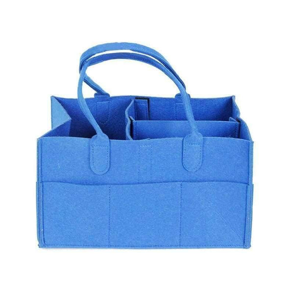 Planet Gates Pink Portable Storage Baskets 33X23X18CM Foldable Large Basket For Baby Diaper Home Organization Multi Pockets Removable Basket