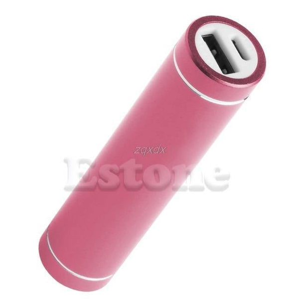 Planet Gates Pink Portable USB Mobile Power Bank Charger Pack Box Battery Case For 1 x 18650 New Z17 Drop ship