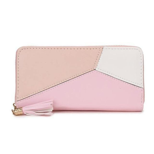 Planet Gates pink PU Women Wallet Best Design High Quality Fashion Wallet Female Girls Phone Pocket Purse Card Holder Long Clutch Coin Purse