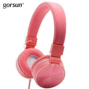Planet Gates pink / Russian Federation Headphones with Mic Wired Portable Foldable On-Ear Headset with Microphone Volume Control for Phones xiaomi PC MP3 Gorsun GS776